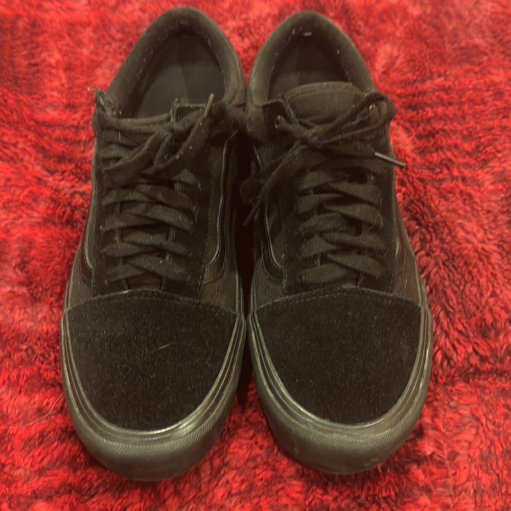 Men’s Vans Old Skool Pro 11.5 Black Suede and Canvas
